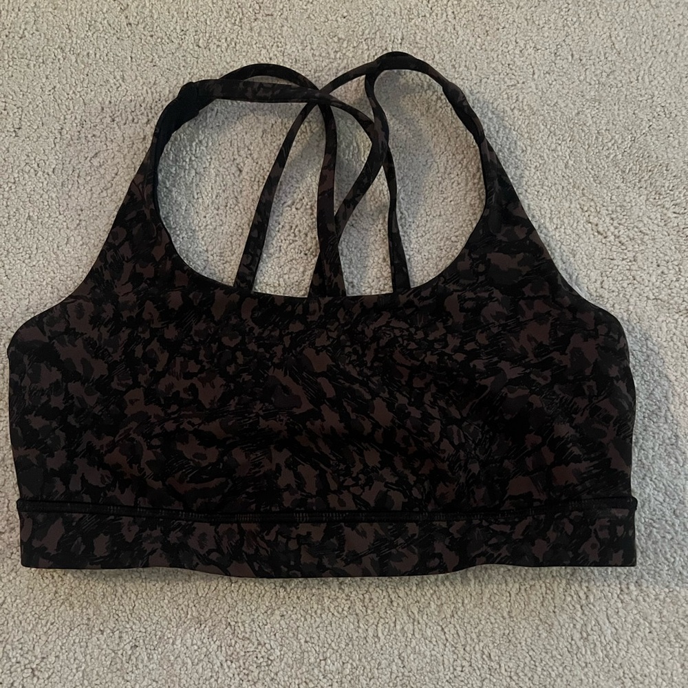 Lululemon printed sports bra